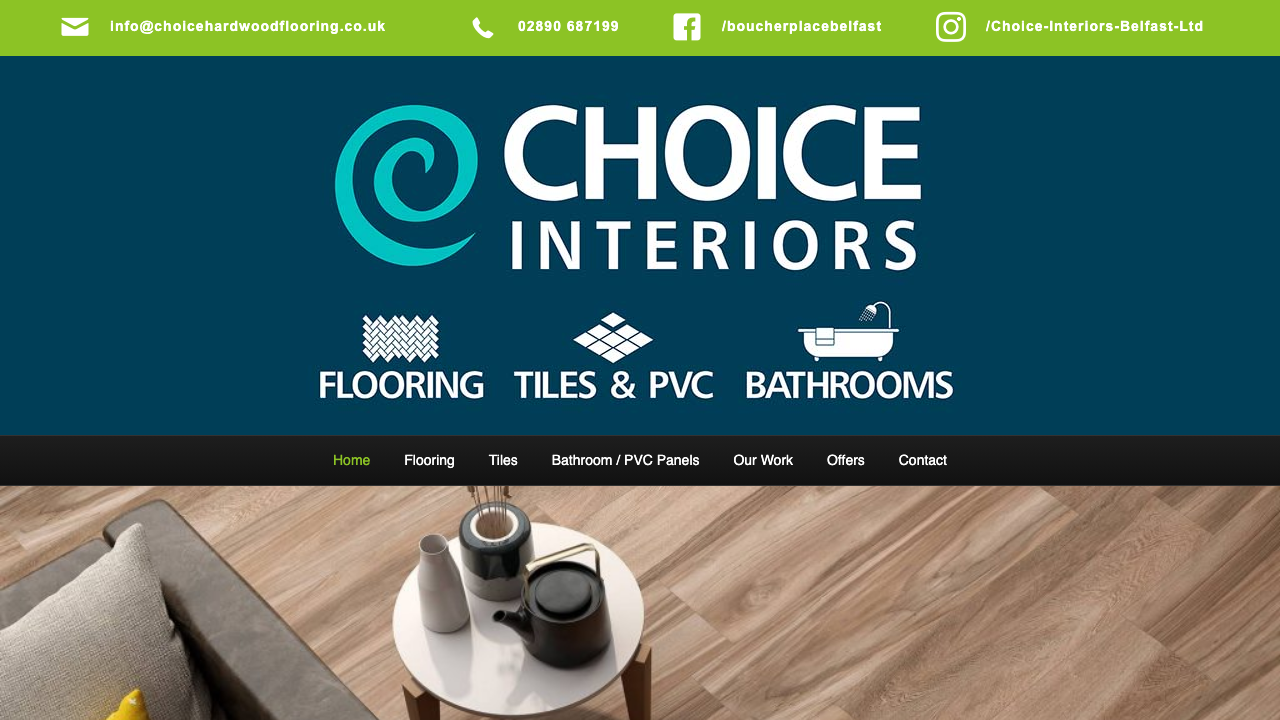 CHOICE INTERIORS LIMITED website preview