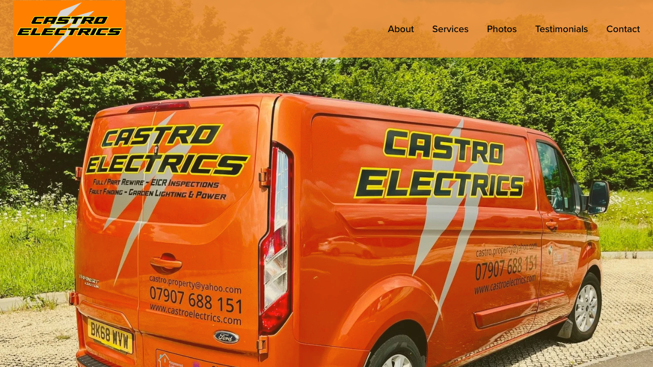 CASTRO ELECTRICS LTD website preview
