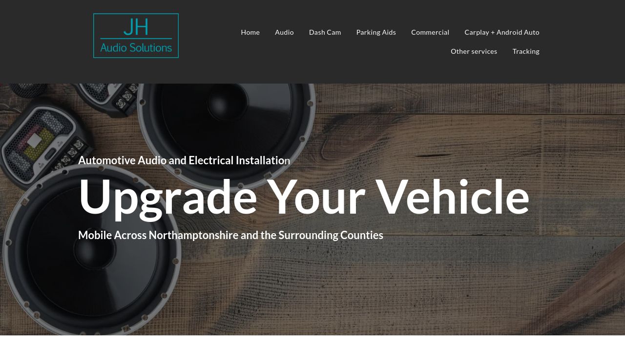 JH AUDIO SOLUTIONS LTD website preview