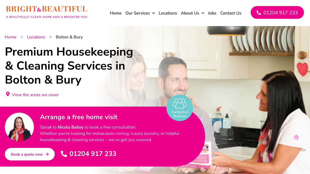 BRIGHT & WHITE LTD website preview