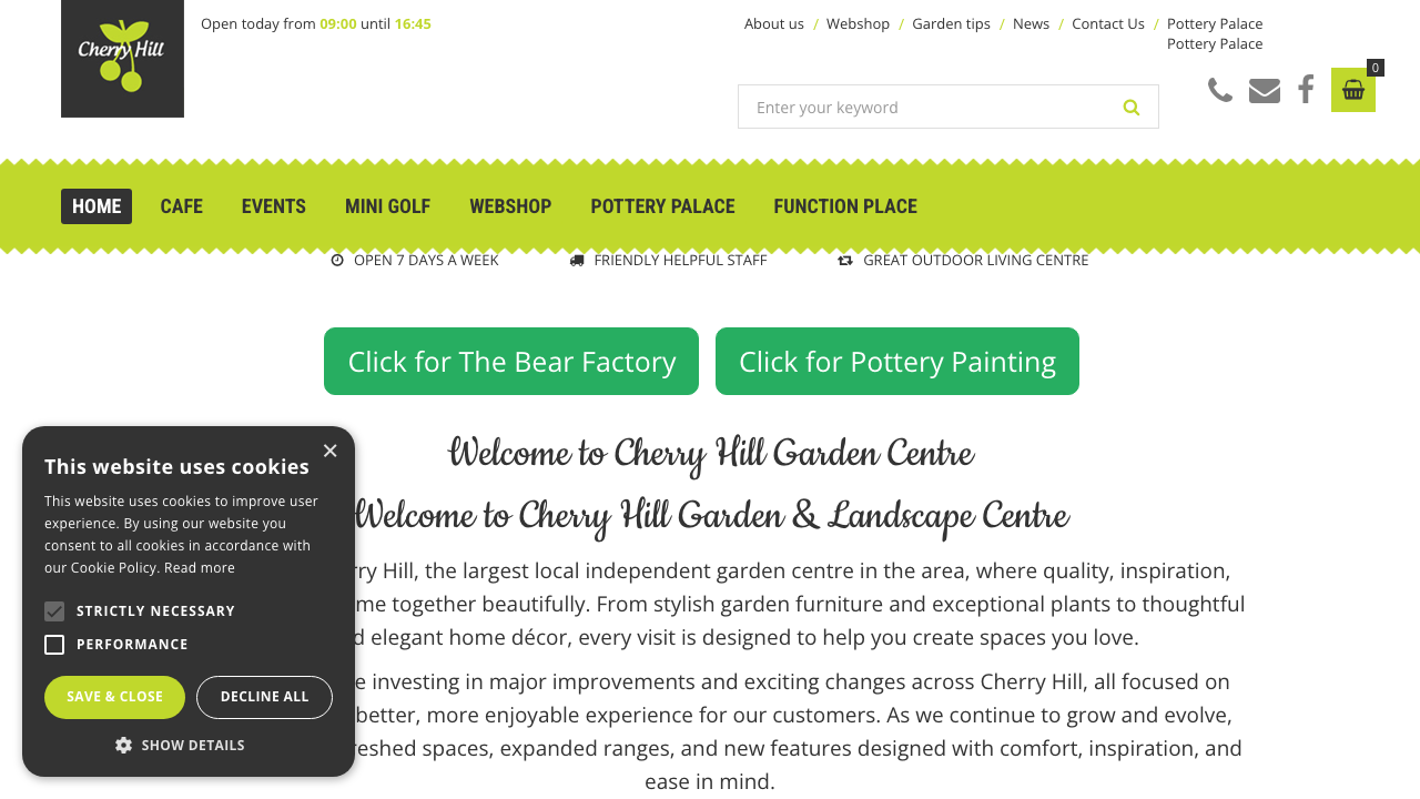 CHERRY HILL GARDEN & LANDSCAPE CENTRE LTD website preview