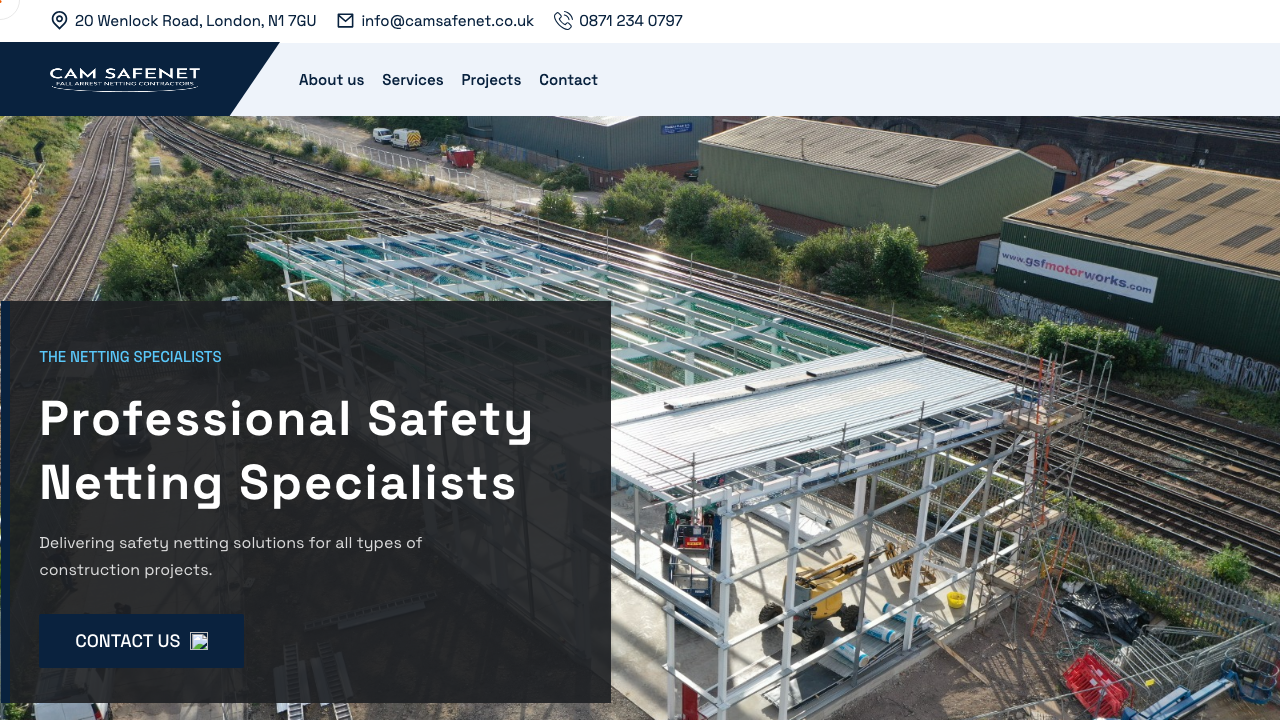 CAM SAFENET LTD website preview