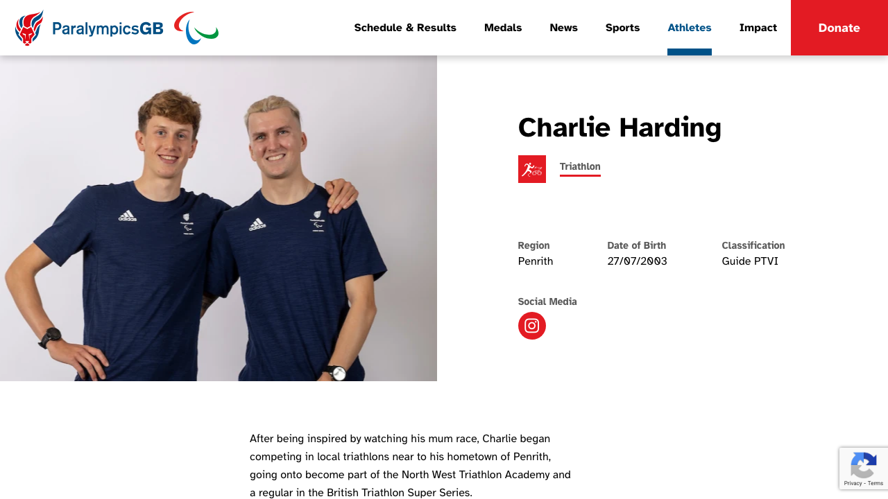 CHARLIE HARDING LIMITED website preview