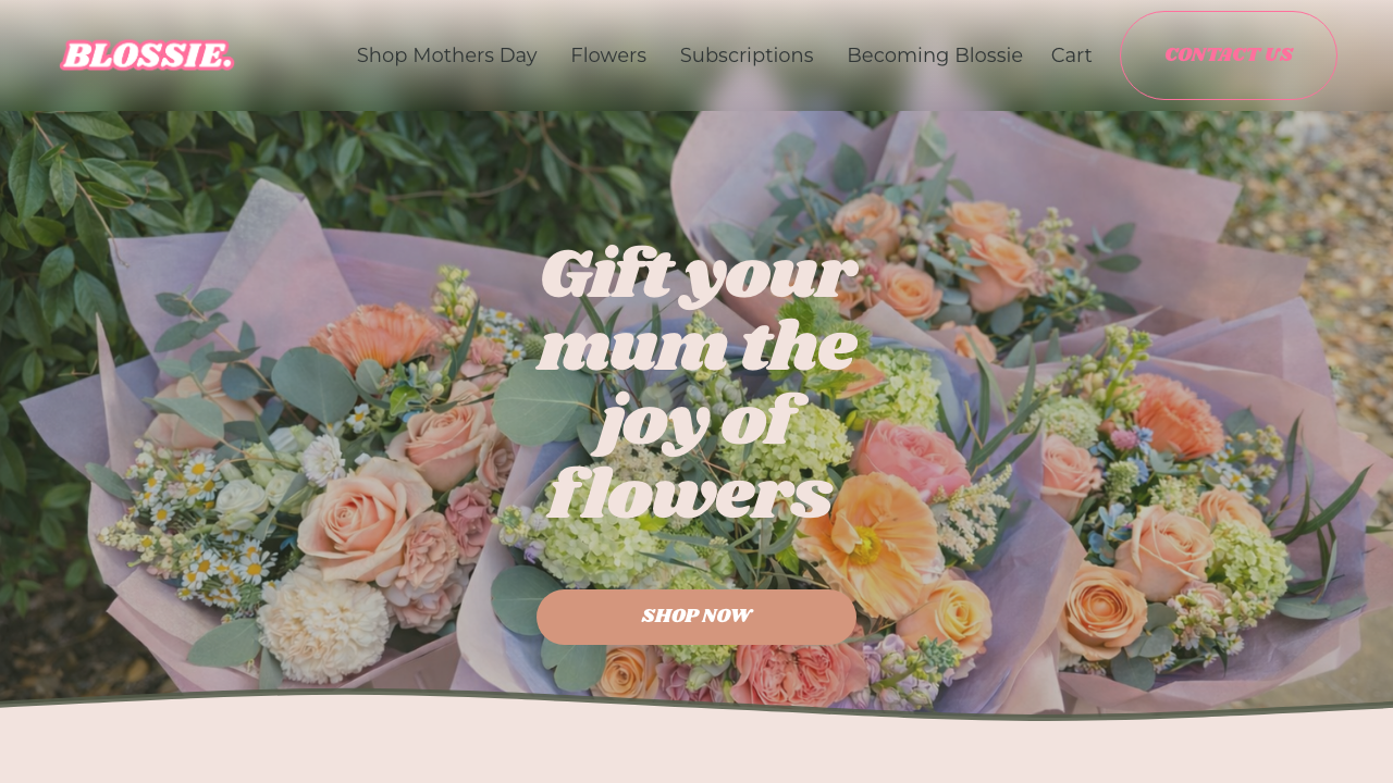 BLOSSIE FLORALS LTD website preview