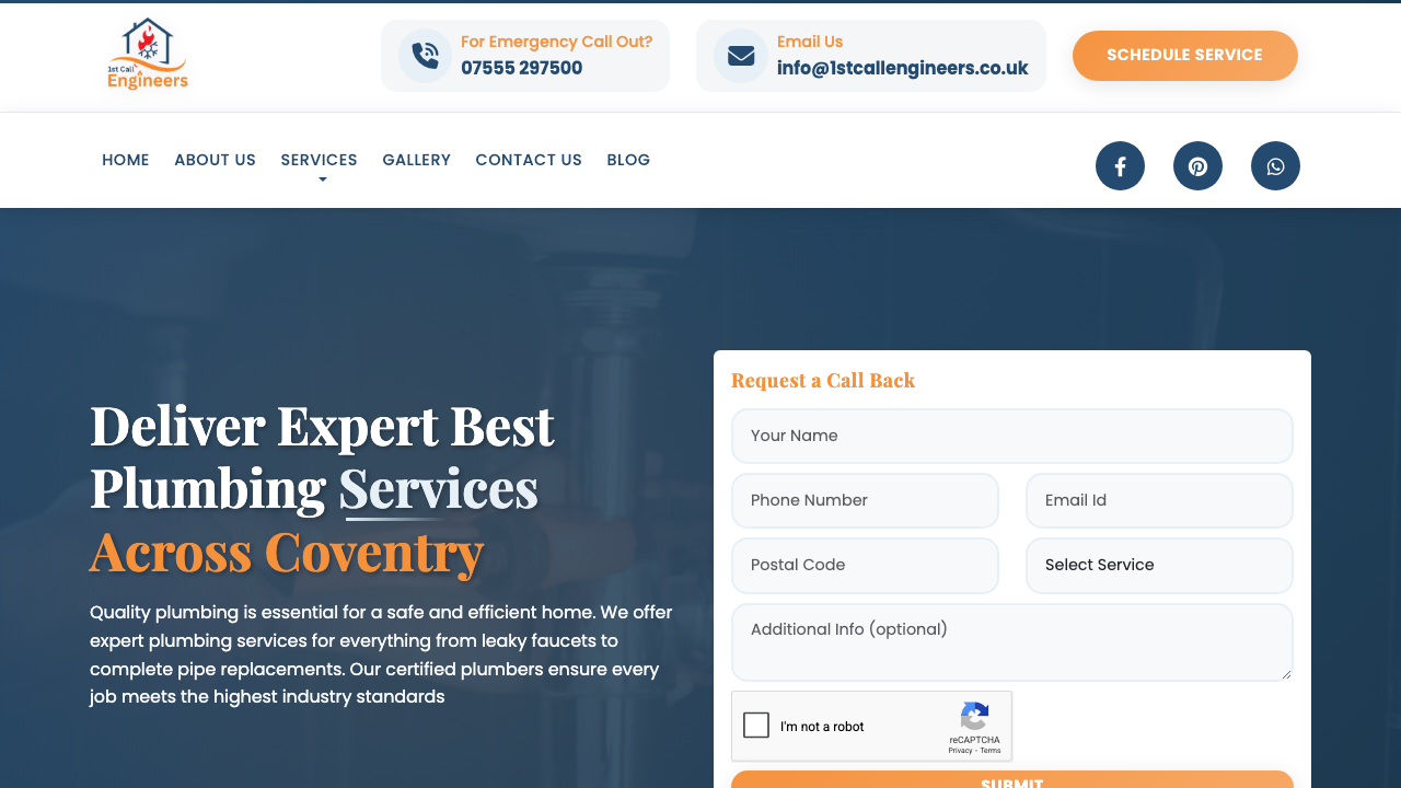 1ST CALL ENGINEERS LIMITED website preview
