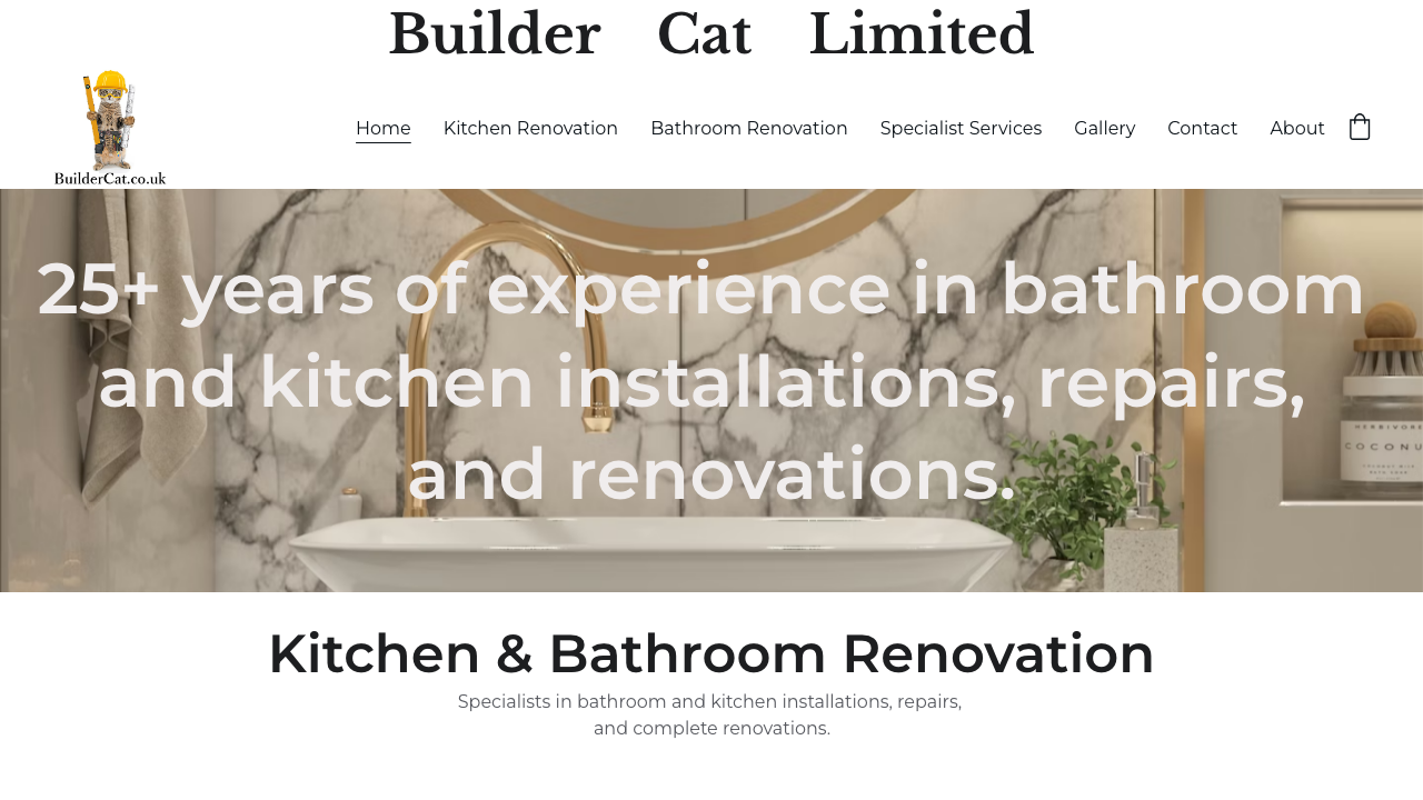 BUILDER CAT LIMITED website preview
