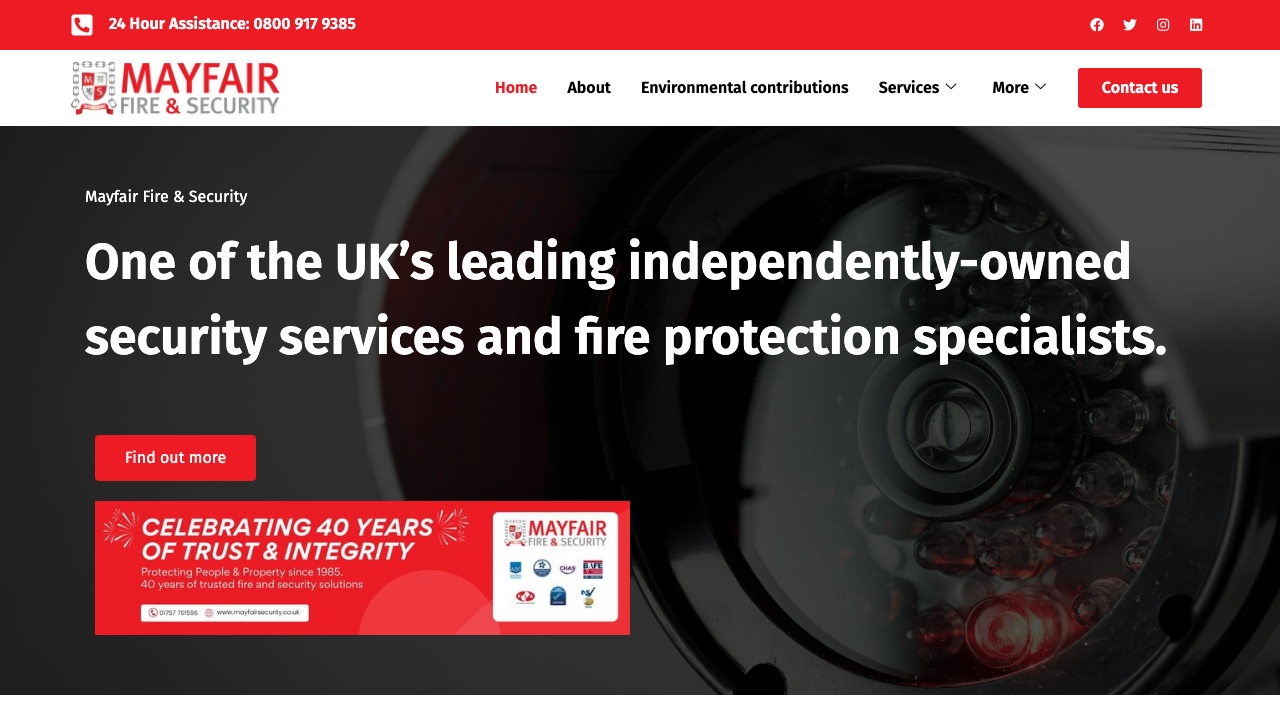 CARELINE SECURITY LIMITED website preview