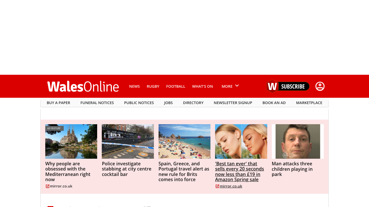 CARDIFF SPORTSGEAR LIMITED website preview