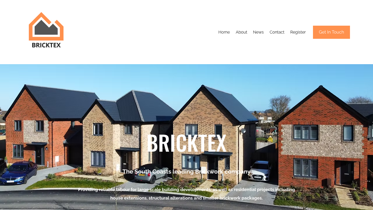 BRICKTEX SOUTHERN LIMITED website preview
