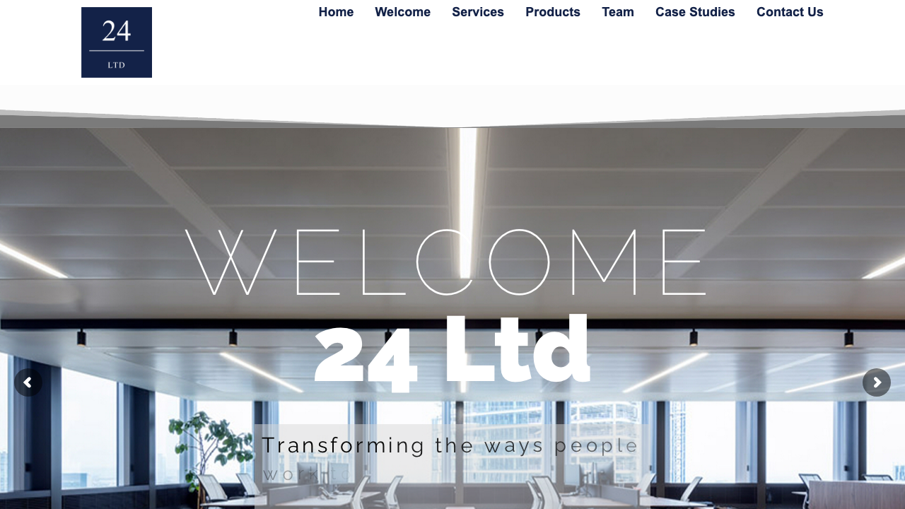 24 CONTRACTS LTD website preview