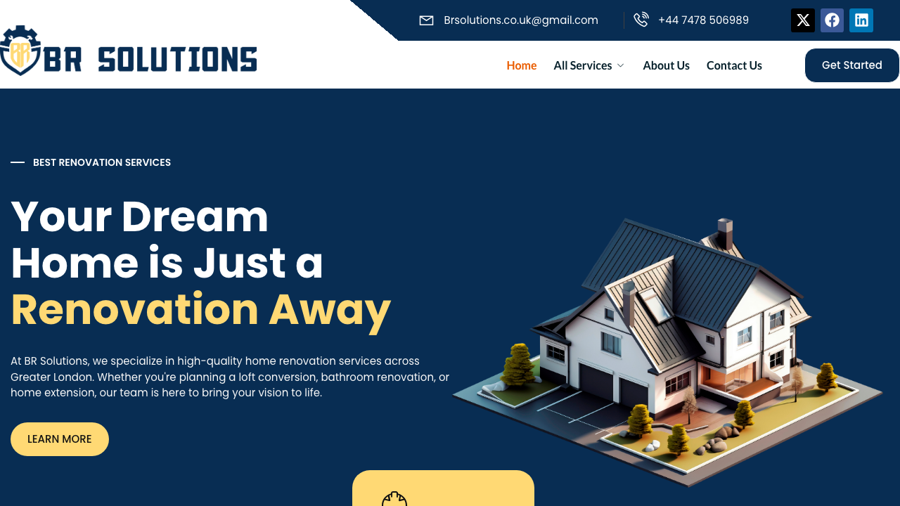 BR INTERIOR SPECIALIST LTD website preview