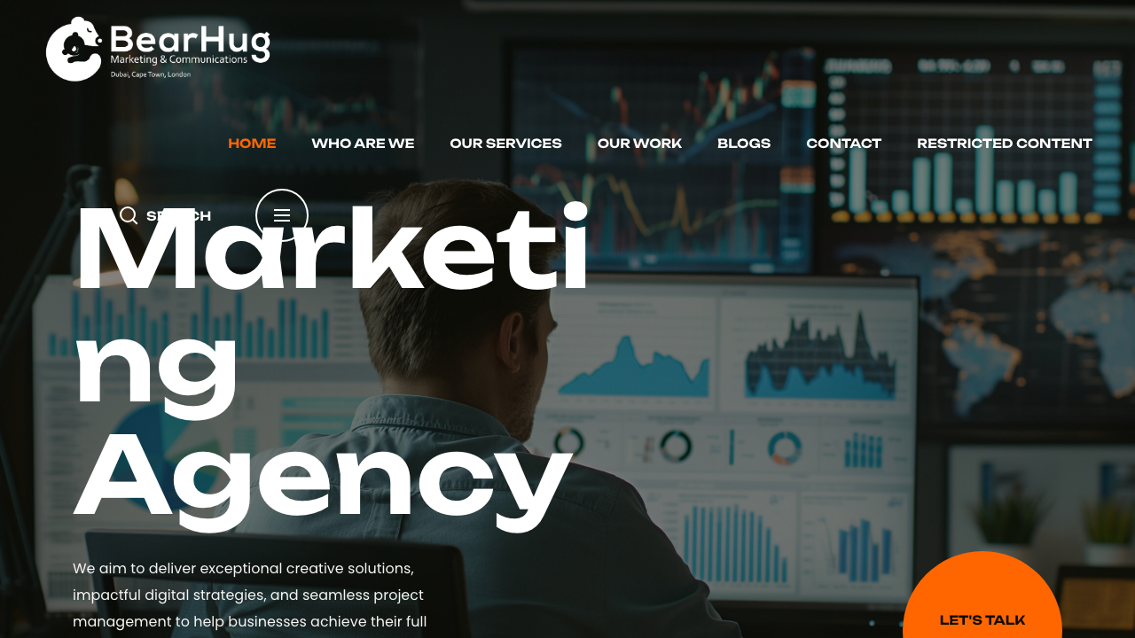 BEARHUG MARKETING AND COMMUNICATIONS LTD website preview