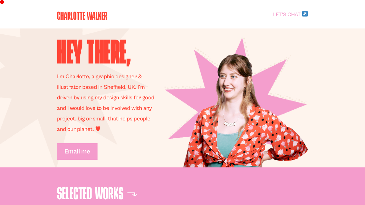 CHARLOTTE WALKER CREATIVE LIMITED website preview