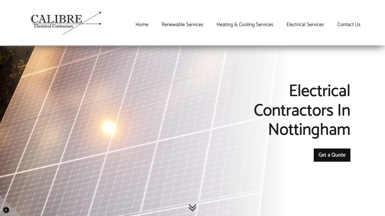 CALIBRE ELECTRICAL LIMITED website preview