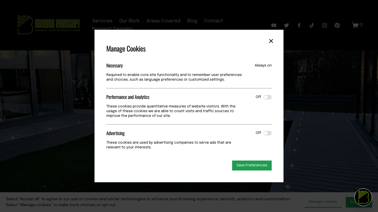 BROWNS LANDSCAPE AND DECKING LIMITED website preview