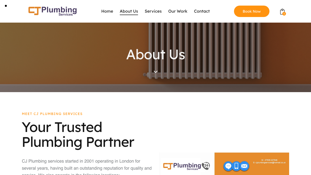 CJ PLUMBING AND RENOVATIONS LIMITED website preview
