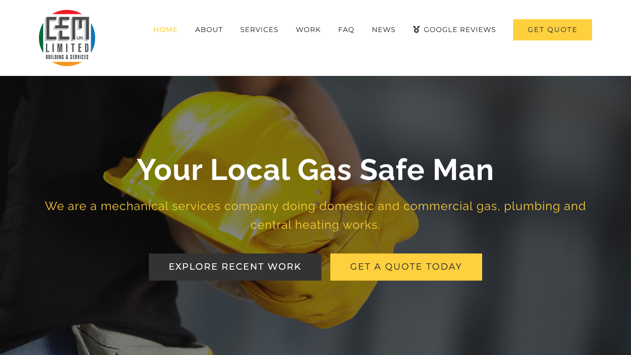 CEM  (UK)  LIMITED website preview