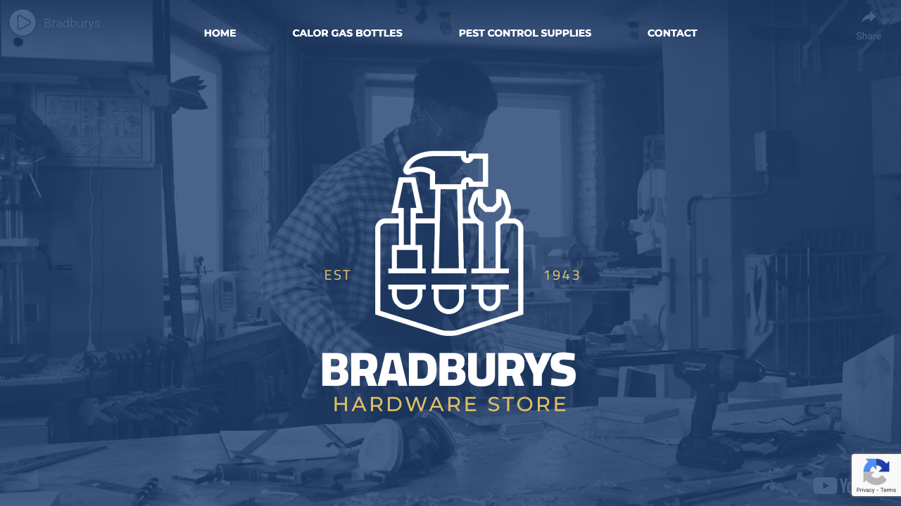 BRADBURY IRONMONGER LTD website preview