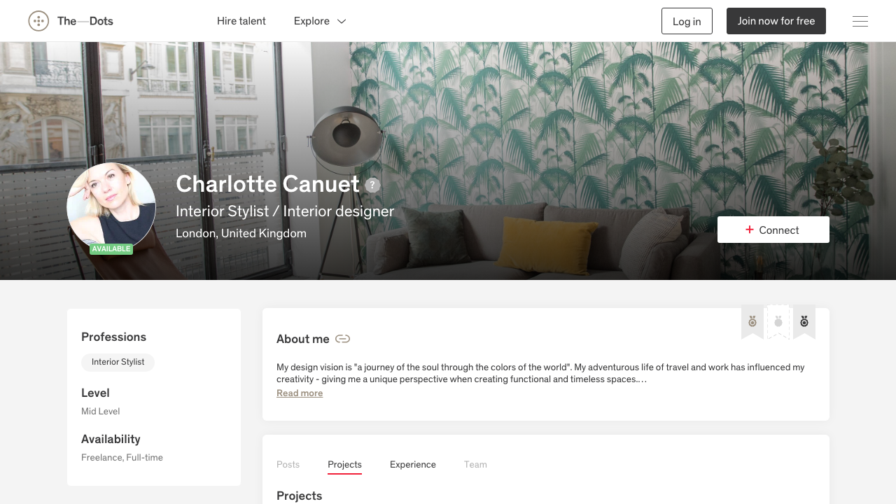CHARLOTTE CANUET DESIGN LTD website preview