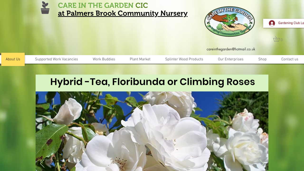 CARE IN THE GARDEN CIC website preview