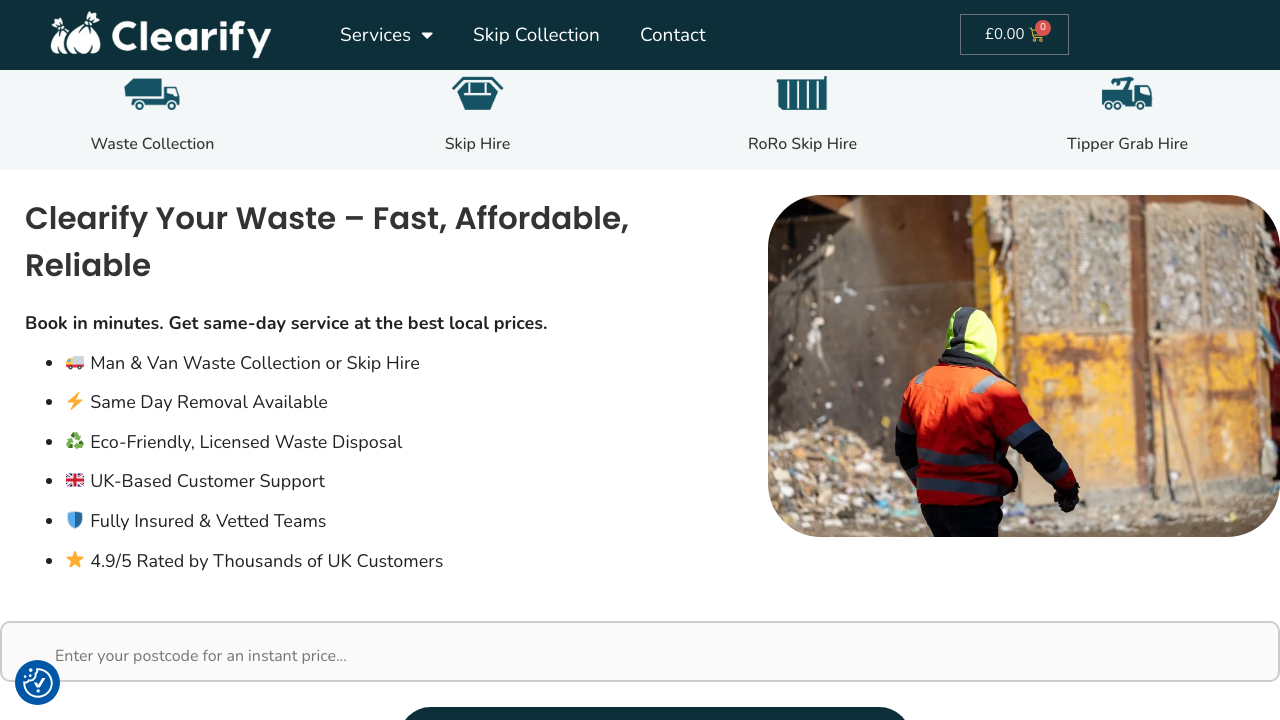 CLEARIFY LIMITED website preview