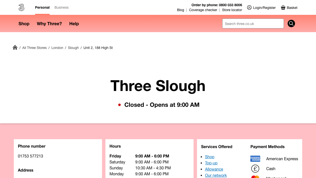 CENTENNIAL THREE LIMITED website preview