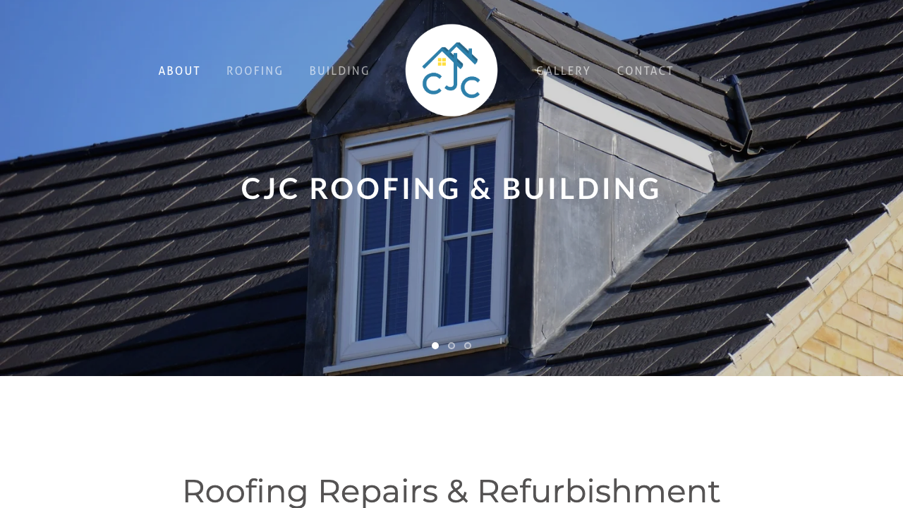 CJC ROOFING LTD website preview