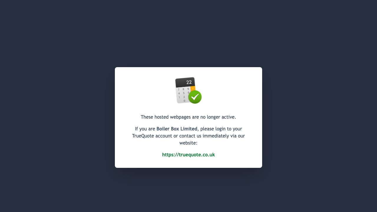 BOILER BOX LIMITED website preview