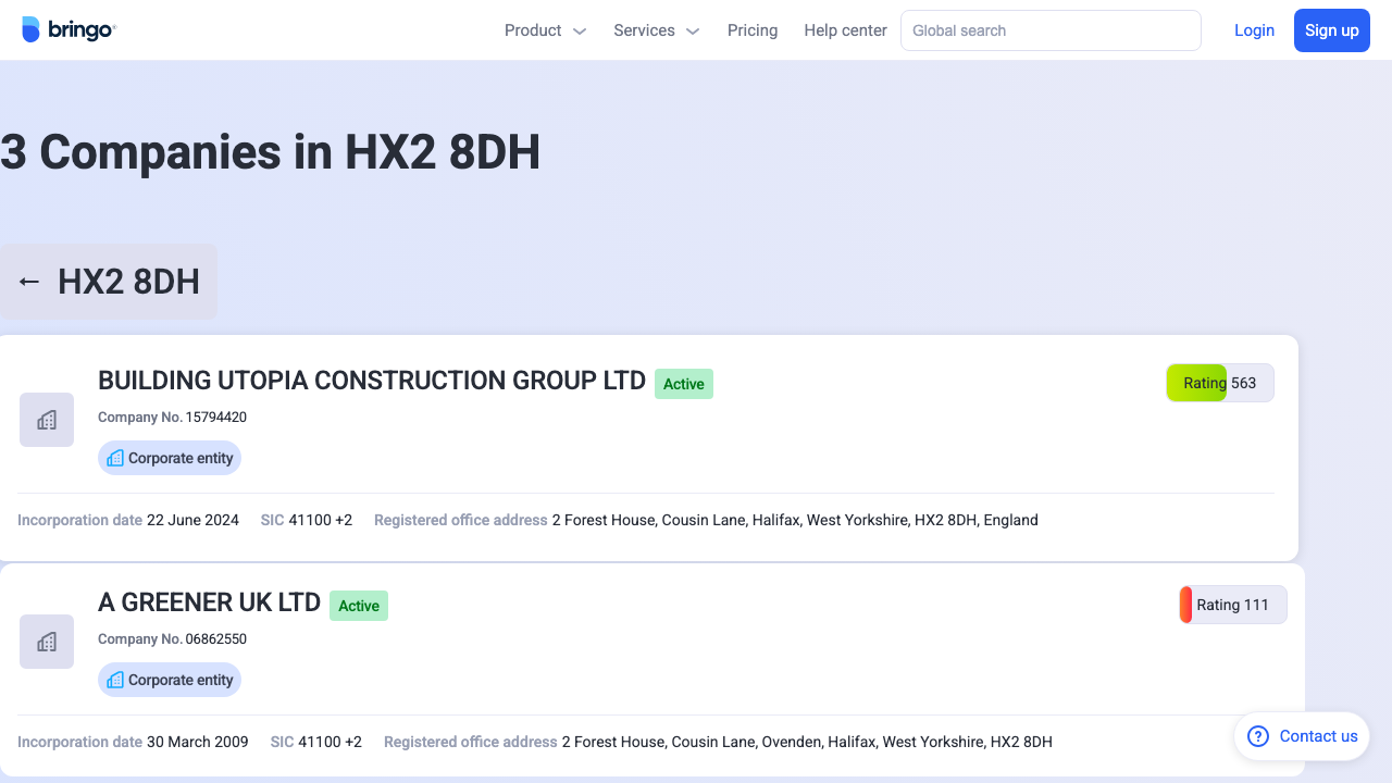 BUILDING UTOPIA CONSTRUCTION GROUP LTD website preview