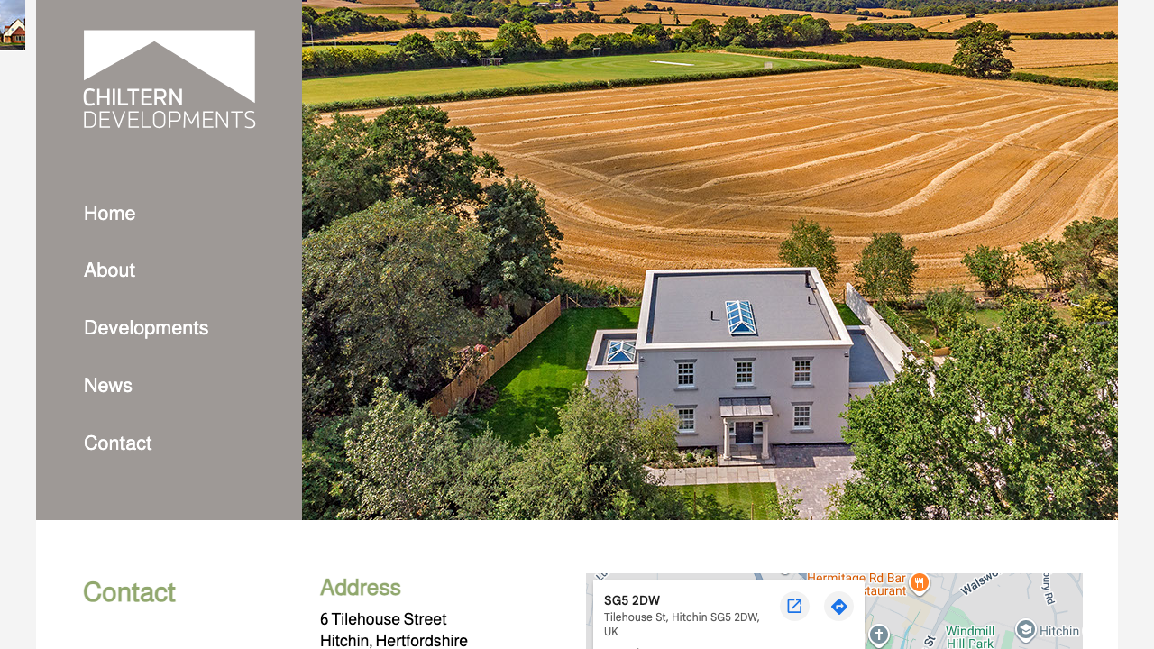 CENTER DEVELOPMENTS LIMITED website preview