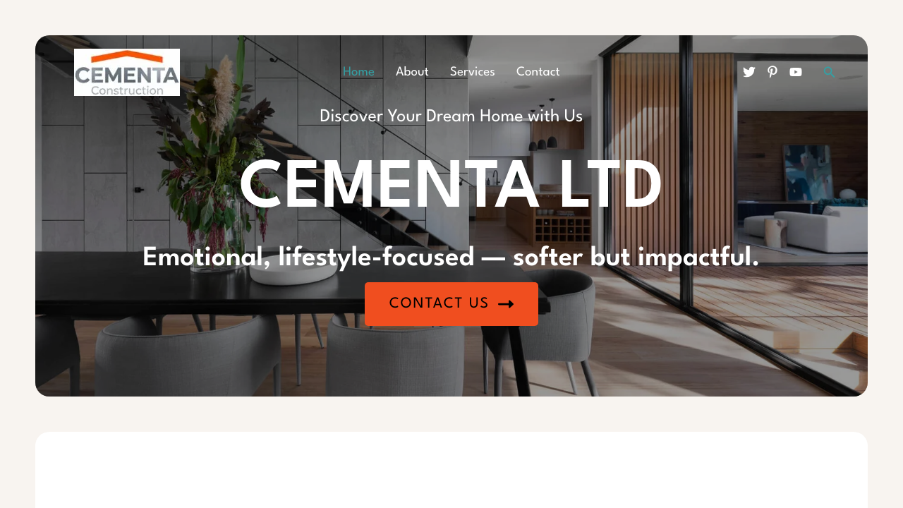 CEMENTA LTD website preview