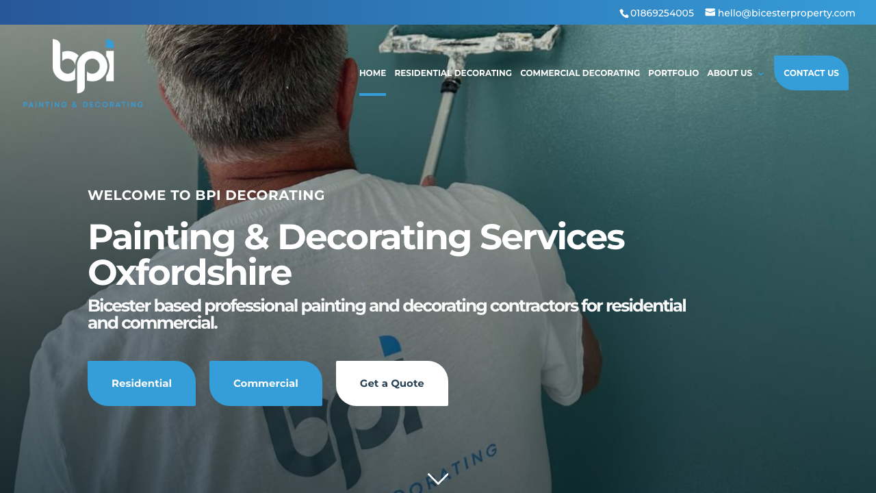 BPI DECORATING LTD website preview