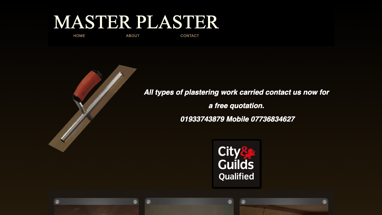 BF PLASTERING LTD website preview