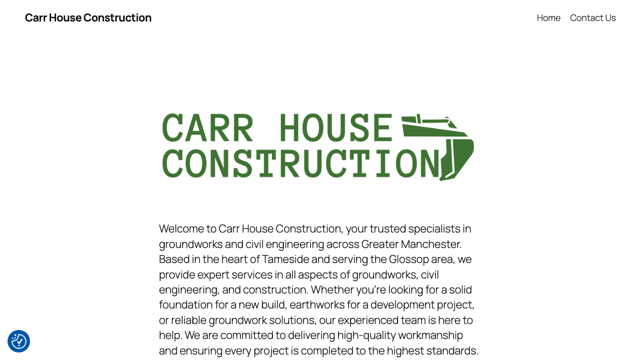 CARR HOUSE CONSTRUCTION LTD website preview