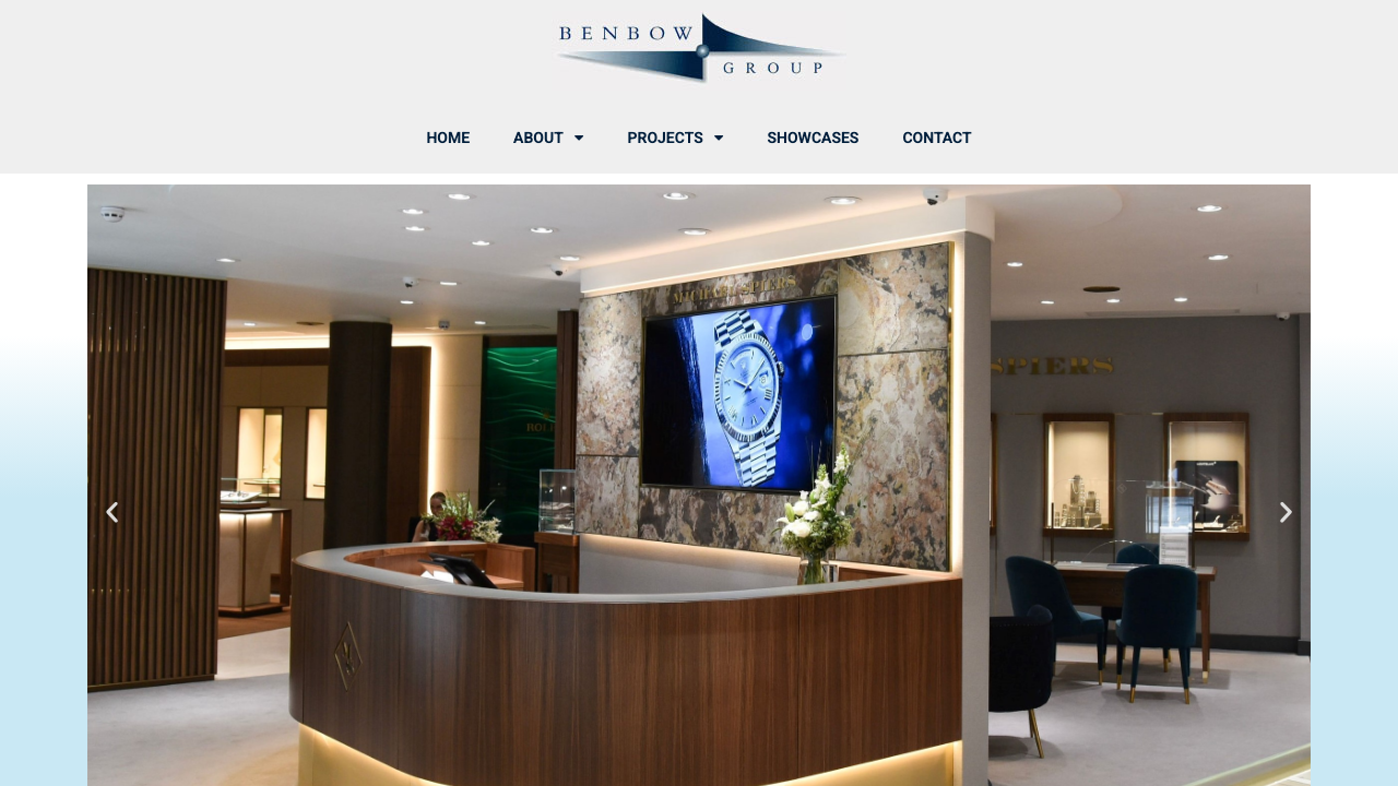 BENBOW INTERIORS LIMITED website preview