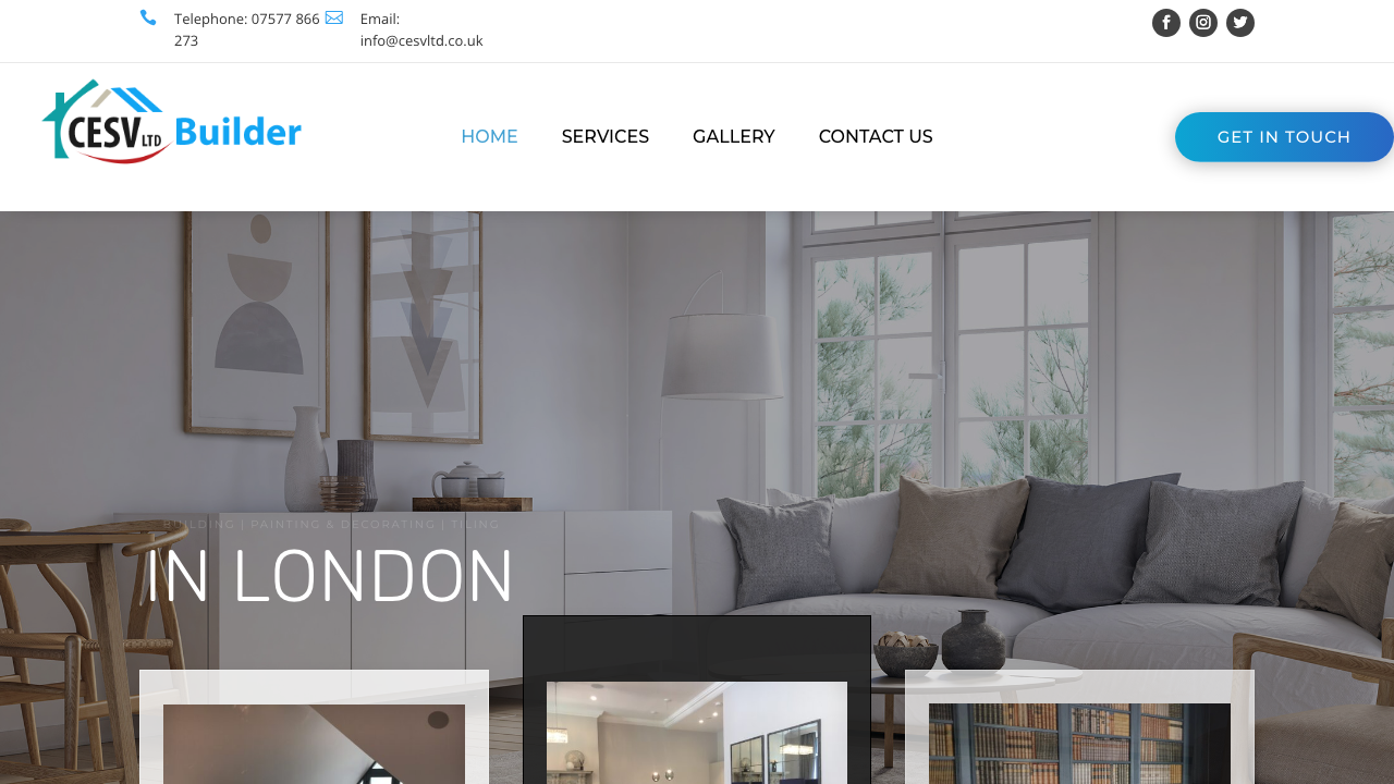 CESV LTD website preview