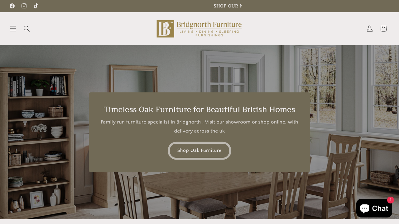 BRIDGNORTH FURNITURE LTD website preview