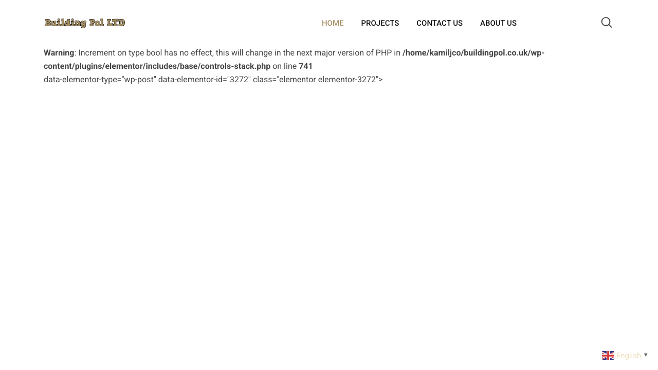BUILDING POL LTD website preview
