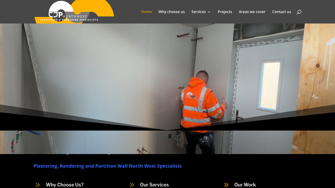 CJP PLASTERING & RENDERING LTD website preview