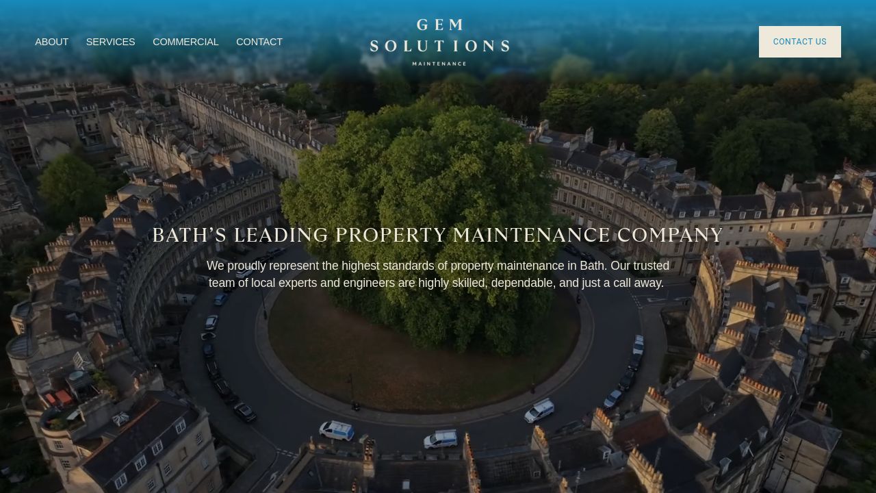 GEM SOLUTIONS (BATH) LTD website preview