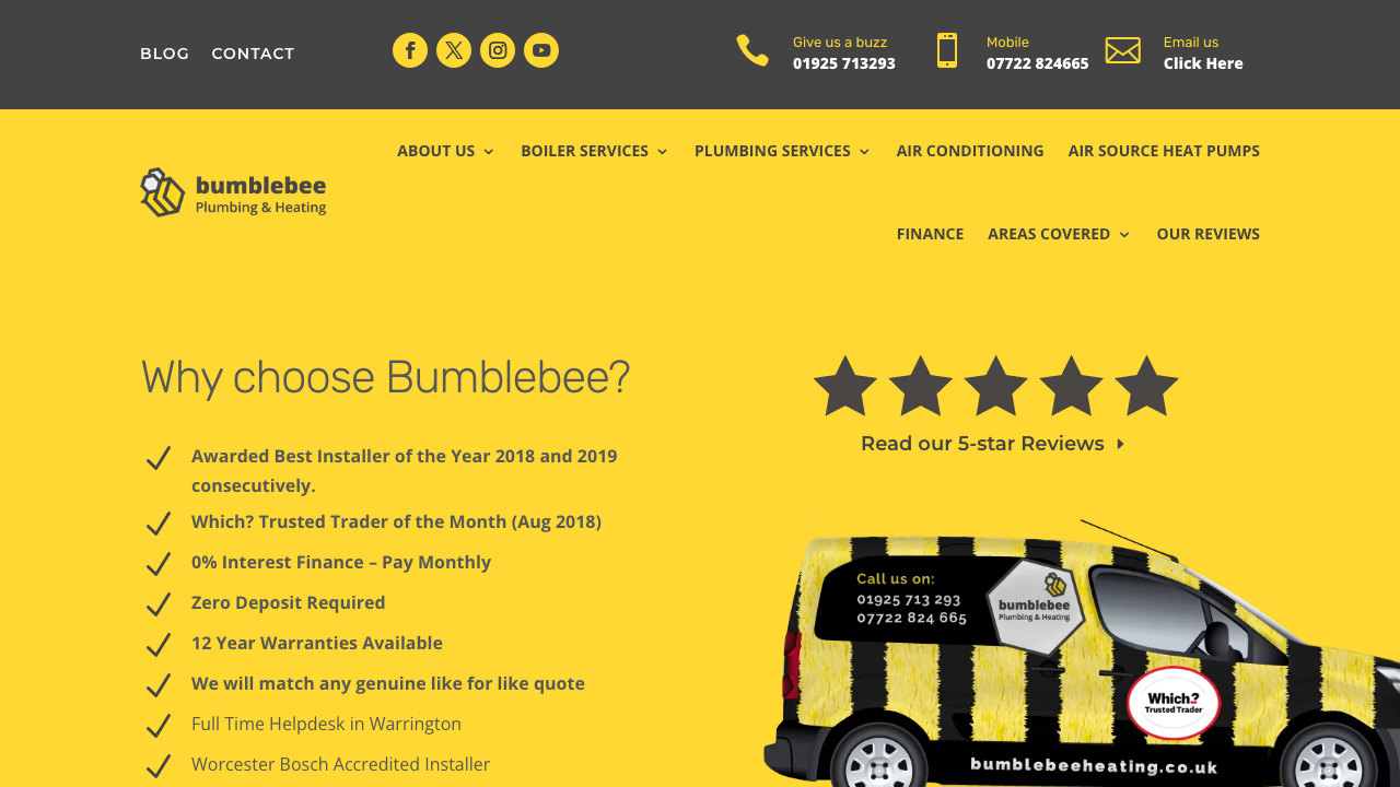 BOILER REPAIR & BOILER INSTALLATION LIMITED website preview