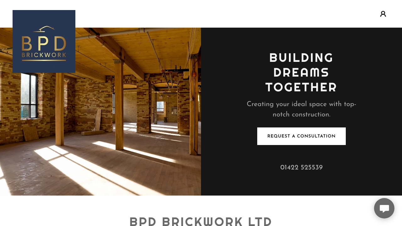 BPD BRICKWORK LIMITED website preview