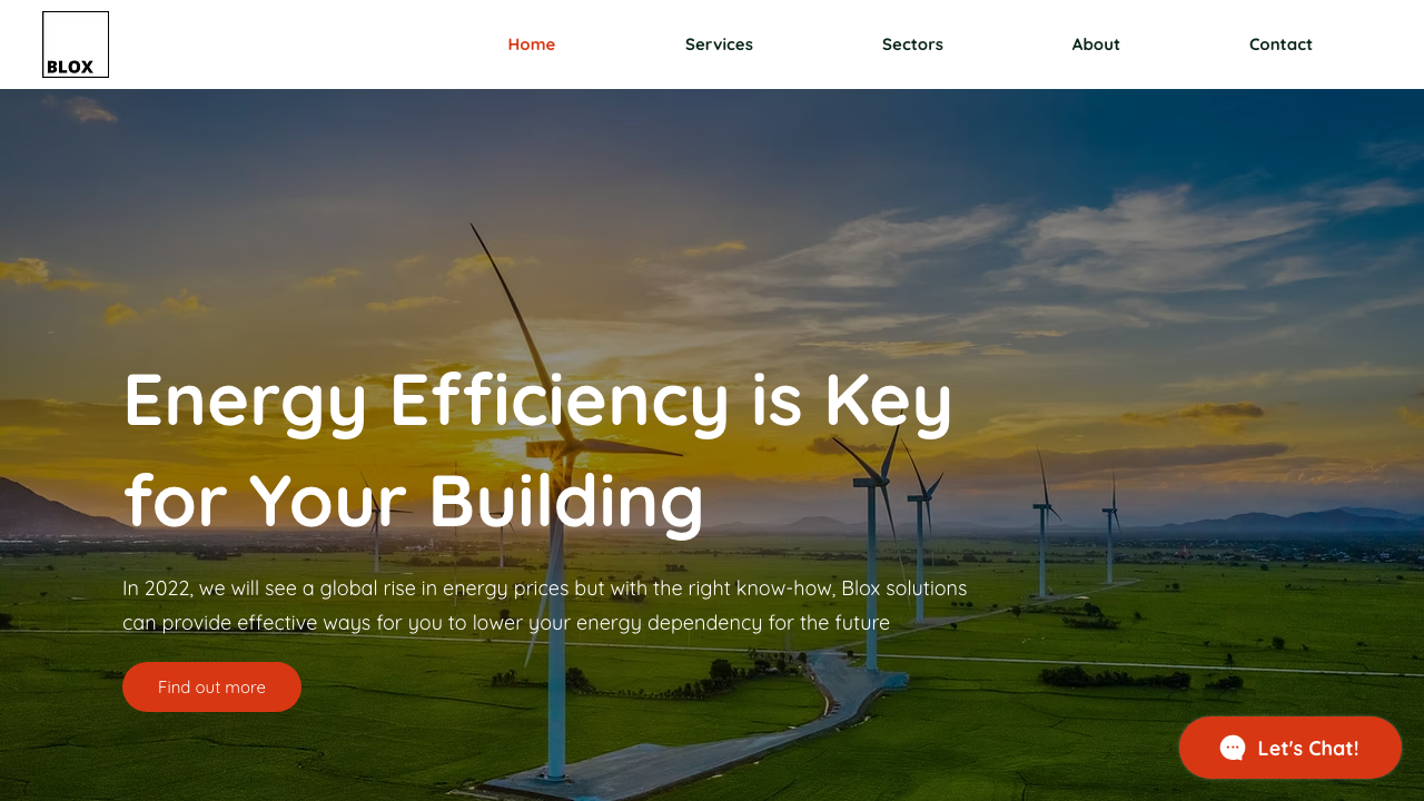 BLOX SOLUTIONS LIMITED website preview
