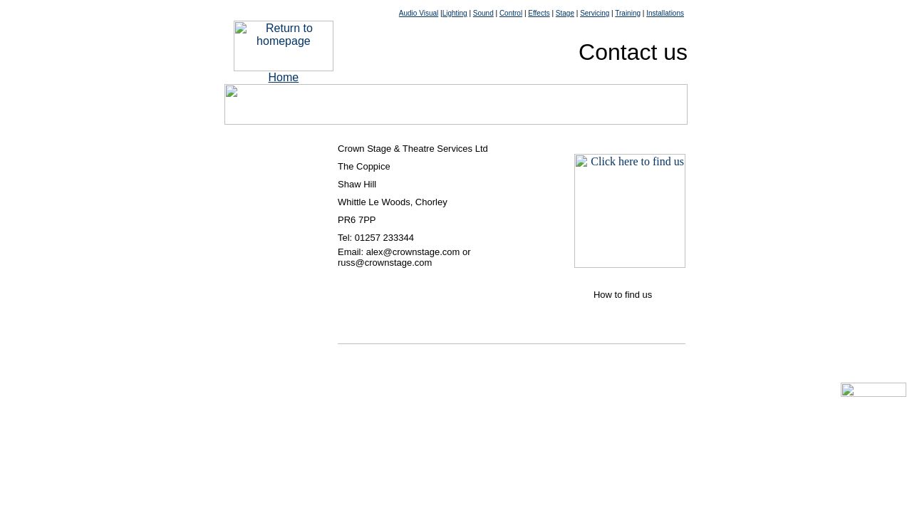 CROWN STAGE AND THEATRE SERVICES LIMITED website preview