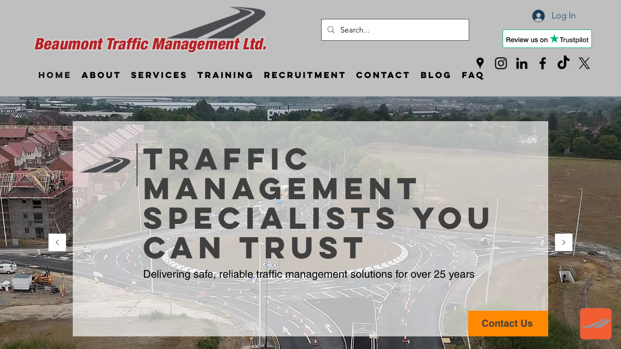 BEAUMONT TRAFFIC MANAGEMENT LIMITED website preview