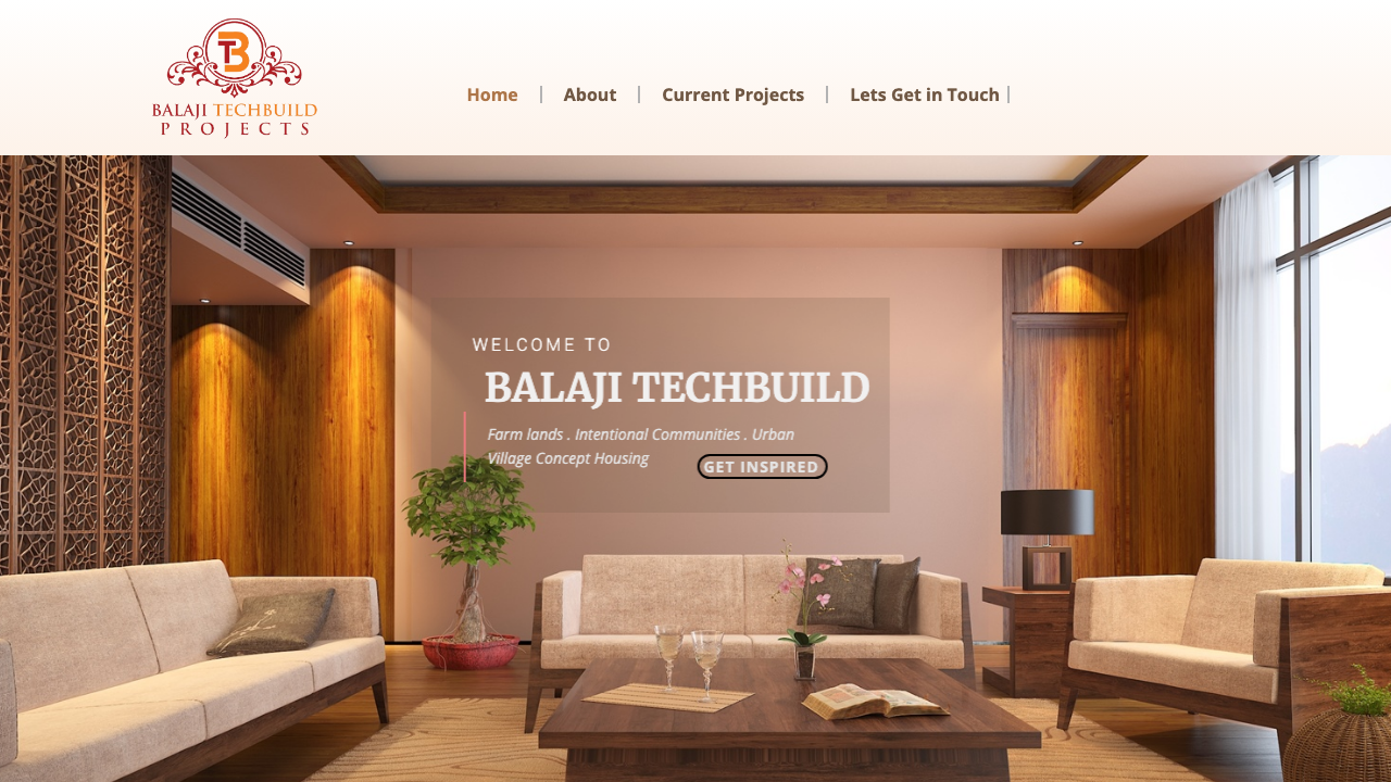 BALAJI TECHBUILD PVT LTD website preview