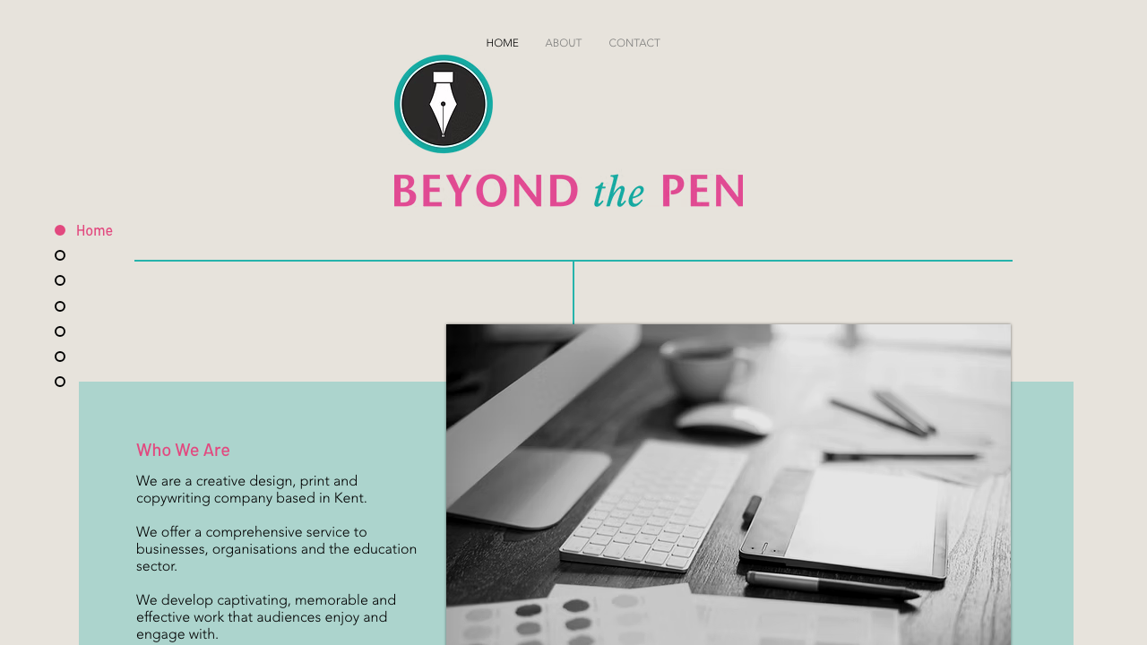 BEYOND THE PEN LIMITED website preview