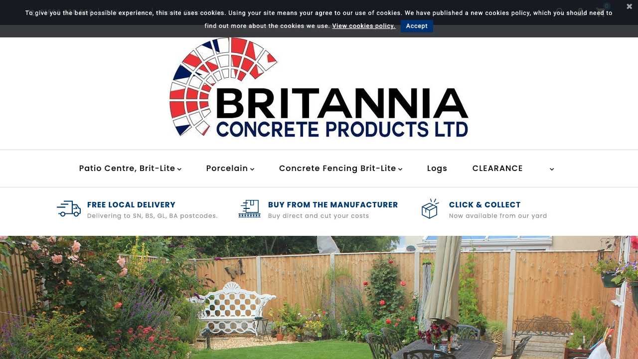 BRITANNIA CONCRETE PRODUCTS LIMITED website preview