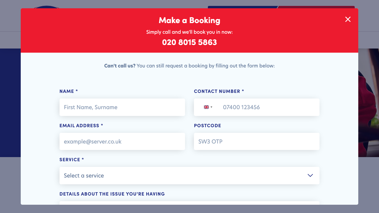 BOILERS & INSTALLERS LTD website preview