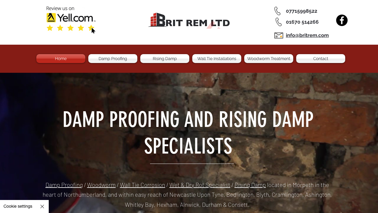 BRIT REM LTD website preview